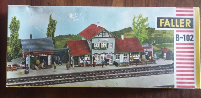 Faller ho 1/87 Gare maquette train électrique jouef ancien - Jeux & Jouets
