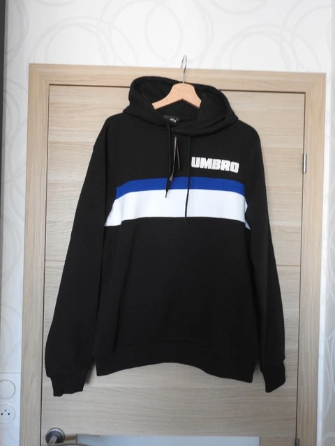 Veste Sport Umbro Bleu Marine 100% Coton - Taille 13-14 Ans Garçon, Neuve Avec étiquettes