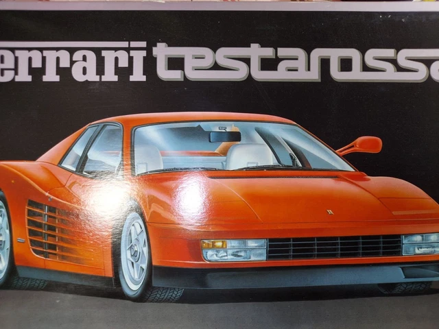 Rare Maquette 1/16 Fujimi Koenig Testarossa - Ferrari Supercar Model Kit - Modélisme