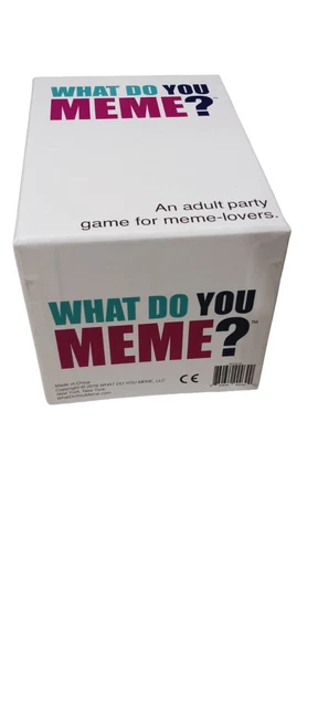 COMPLETE What Do You Meme? Adult Party Game Humorous Picture EUC