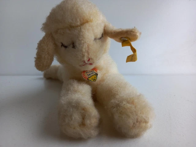 STEIFF FLOPPY Lamby -KFS - 60er Jahre - Osterlämmchen EUR 9,99 ...