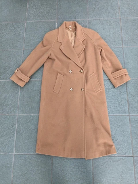 **SALE** Miss Smith Wool Blend Vintage Camel Overcoat Size 12
