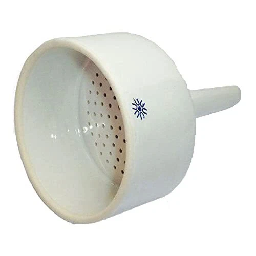 United Scientific™ JBF800 Porcelain Buchner Funnel 800mL White
