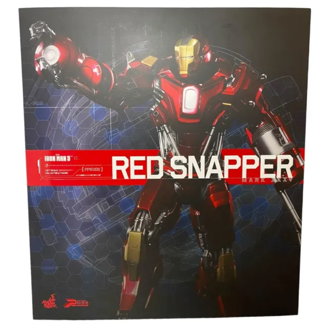 Marvel: Iron Man 3 - Roter Snapper 1/6. Maßstab - Hot Toys Sammlerfigur