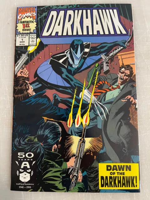 Darkhawk 1 Copper Age 1St Appearance And Origin Of Darkhawk Marvel Comics 1991