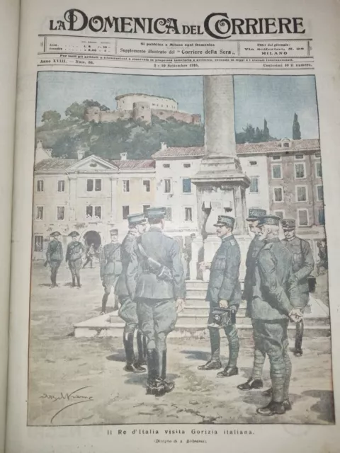 La Domenica del Corriere Annata completa 1916 Ww1 2