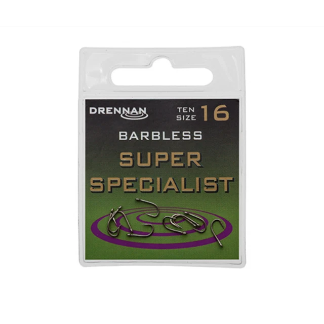 Drennan Barbless Super Specialist Hooks