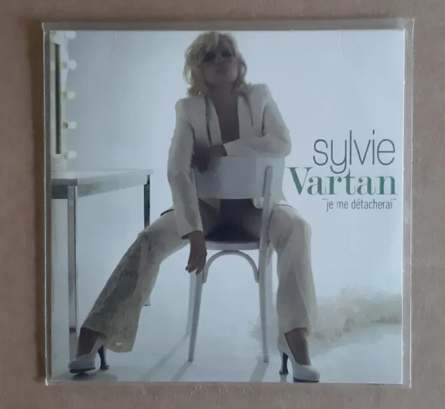 Sylvie VARTAN  CD Single PROMO Je me détacherai  2010 RARE 2ème pochette