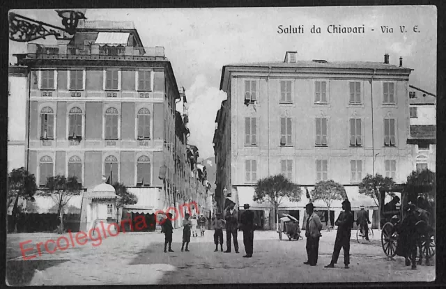 ag1210 - CARTOLINA D'EPOCA - Genova Provincia - Chiavari