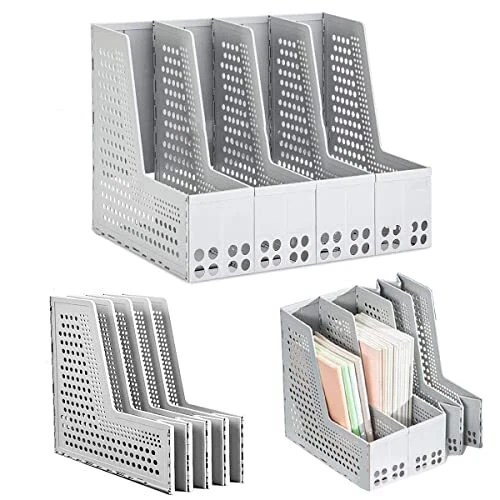 Marte Vanci Collapsible File Holder Large Capacity Desk  Organizer