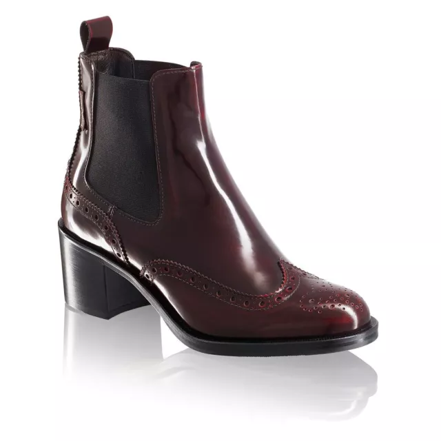 RUSSELL AND BROMLEY CAVENDISH Block Heel Chelsea Boot 85.00