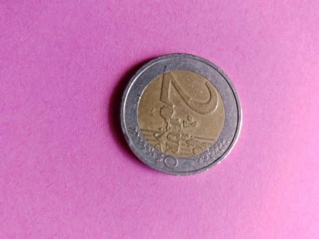 piece 2 euros 1999 arbre