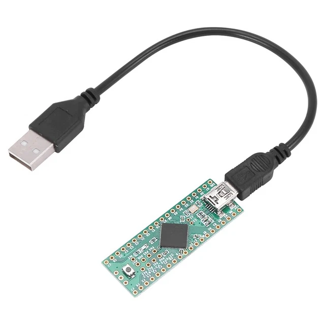 Carte Développement Teensy 2.0 USB AVR ATMEGA32U4 Wadakada Avec Câble - Projet DIY Électronique