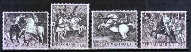 San Marino 1968 914-17 Paolo Ucello  Sellos Nuevos Mnh