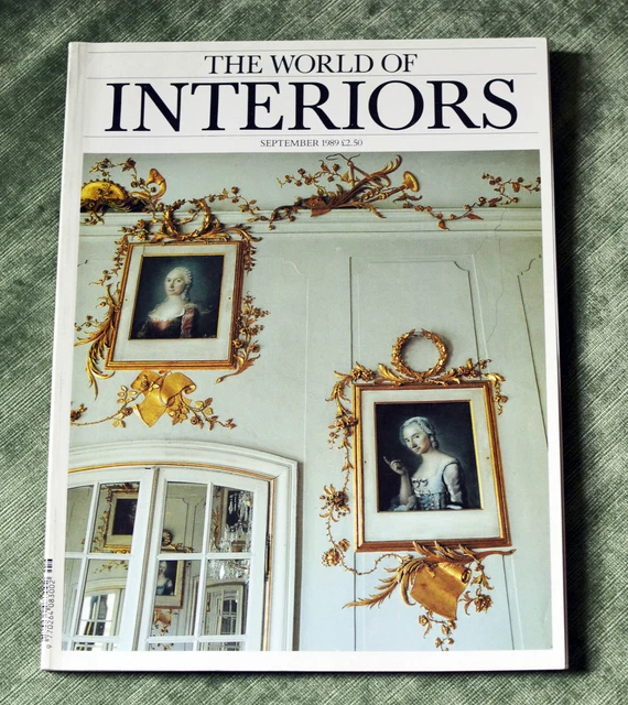 THE WORLD OF Interiors magazine September 1989 £30.00 - PicClick UK