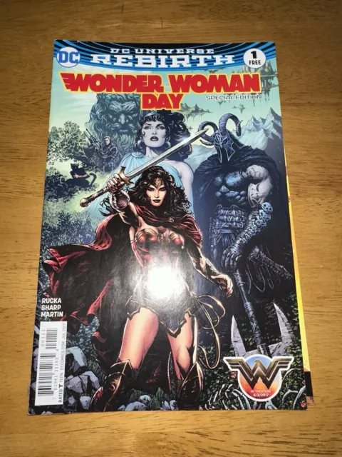 WONDER WOMAN DAY SPECIAL EDITION #1, First print, DC REBIRTH (2017)