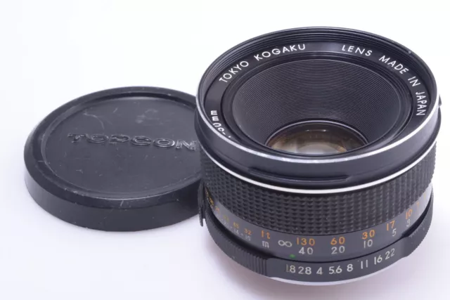 ✅ Topcor Re Gn 50Mm 1.8 Lente *Leer* Topcon 35Mm Cámaras Montura Exakta