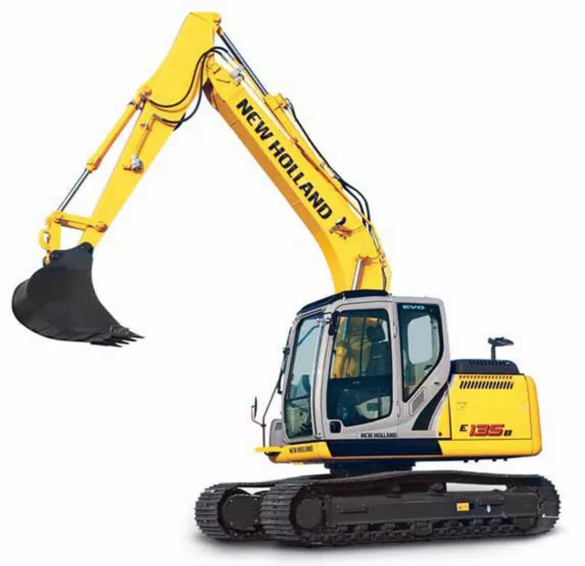 New Holland / Kobelco E135B Excavator - Workshop / Service Manual.