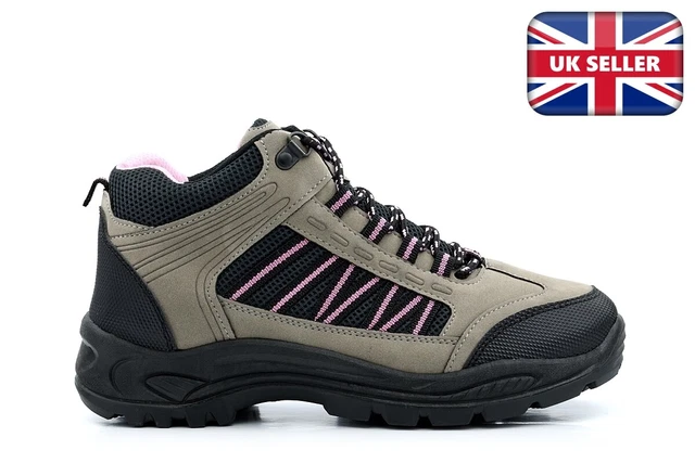 Womens Hiking Boots Ladies Walking Boots Trekking Boots Ankle Boots Lace Up Size