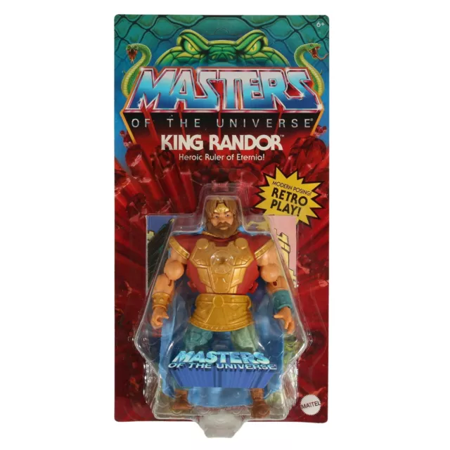 Mattel - Masters of the Universe MotU Origins - King Randor 200X - US MOC