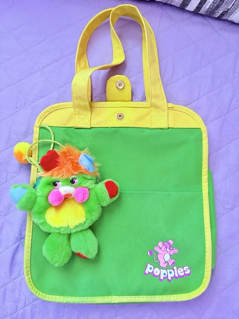 Peluche Popples Ballerine Carnaval, Mattel Années 80, Neuve