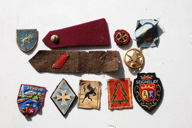 Lot D'insignes Militaires Américains – Patchs Armée De L'air Et Tissu