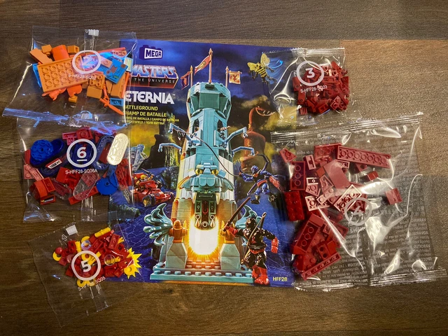 Masters Universe Mega Attack Trak & Waffenständer aus Eternia Set Motu Origins