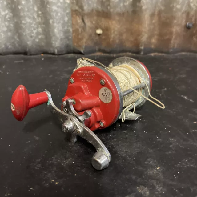 Vintage Kp Morritt England Intrepid Sea Streak Surf Fishing Reel