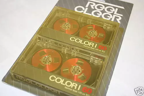 Red Reel to Reel Cassette Tapes