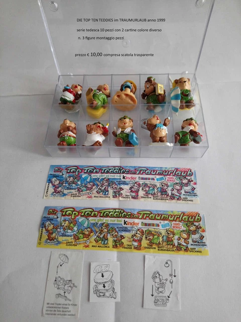 sorpresine Top Ten Teddies Traumurlab 1999 - serie tedesca
