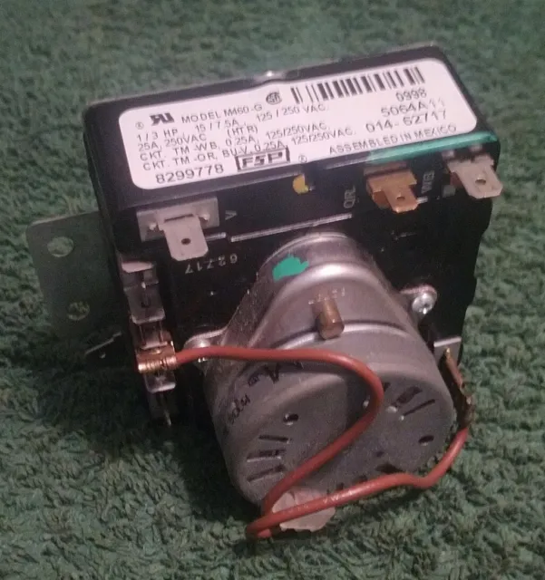 Whirlpool and others Dryer Timer FSP Part No. 8299778