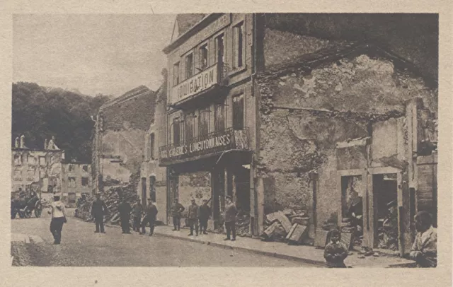 54 - CPA German / Longuyon (Meurthe-et-Moselle) soldiers, galleries... / Superb