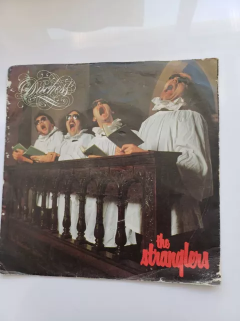 THE STRANGLERS Duchess 7" 1979 Rock Punk             United Artists Records