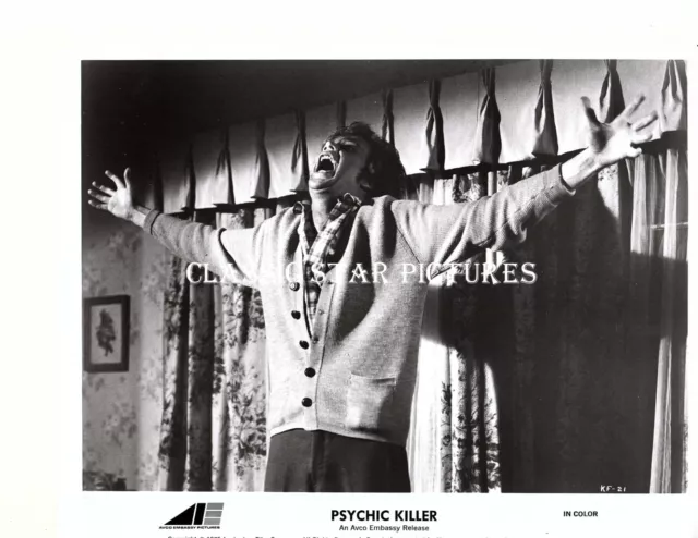 B314 Jim Hutton Julie Adams Psychic Killer 1975 lot of 3 8 x 10 vintage photos