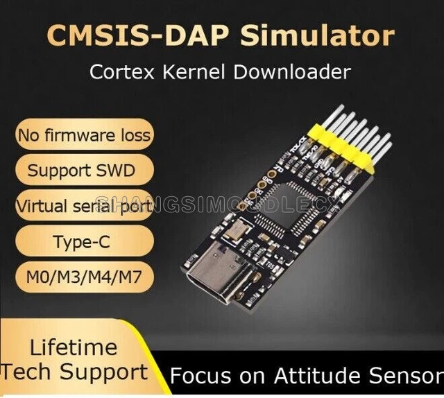STM32 DEVELOP DAP Downloader Emulator Module CMSIS Debugger Keil SWD ...