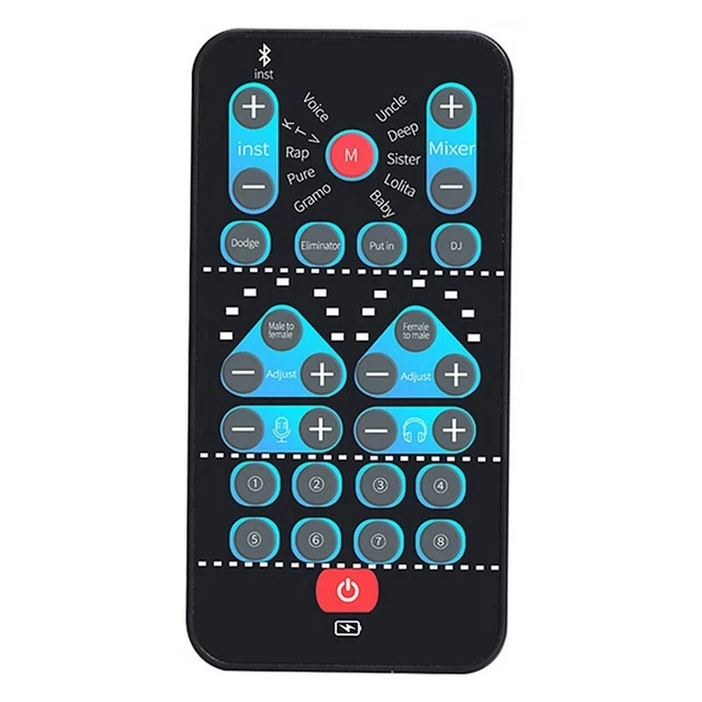 Happy-Carte De Changeur De Voix Carte Son En Direct Carte Vocale Pour