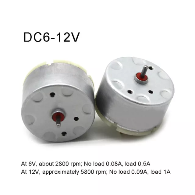 Micro Mini 500 Motor Small Electric DC 6-12V Motor Silent Model Robot Toy DIY