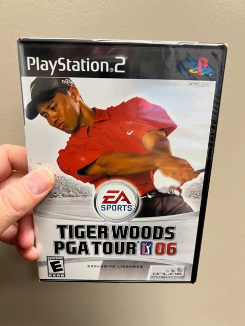 Tiger Woods PGA Tour 06 (Sony PlayStation 2, 2005) New Sealed - U.S. Version