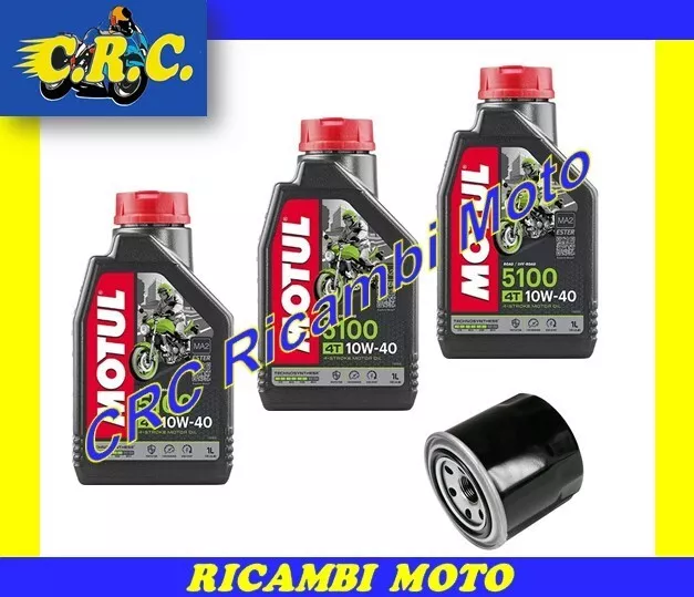 Kit Tagliando Yamaha T-Max 500 Olio Motul 5100+Filtro Olio Dal 2008 Al 2011.