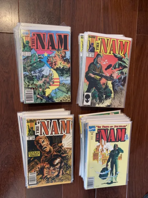 The 'Nam #1-84 Marvel Comics Complete Series Set Run 1986-1993 Hi Grade Punisher