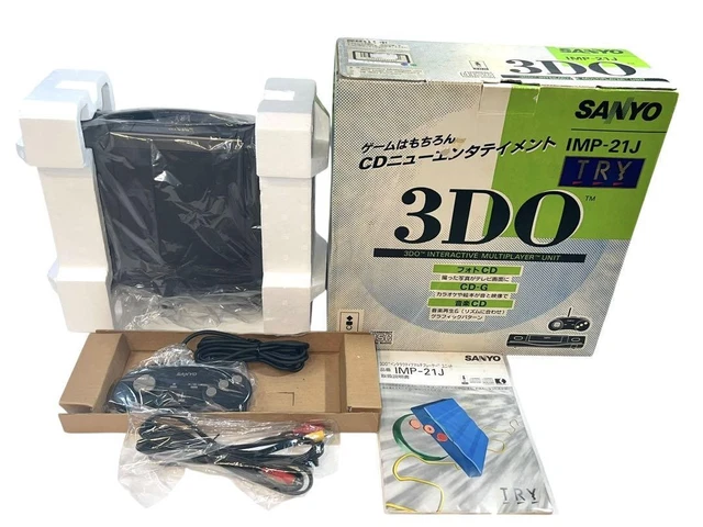 CONSOLA Y CONTROLADOR SANYO 3DO IMP-21J en caja probado