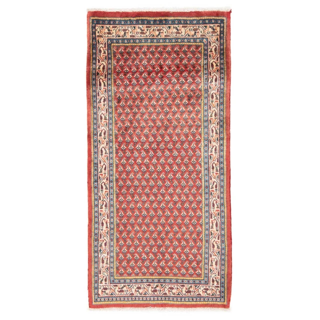 Tapis Persan Balouch Noué à La Main - 146 X 89 Cm, Laine Et Coton, Motif Oriental, état Comme Neuf