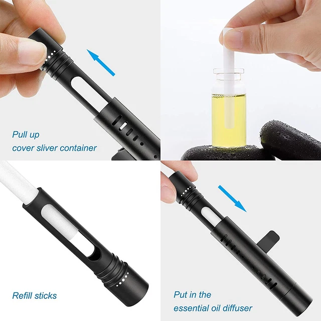 Pack of 2 Car Portable Vent Aroma Diffusers Refill Sticks Air Freshener