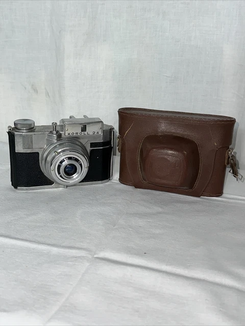 Vecchia macchina fotografica vintage KOROLL 24  BENCINI  made in Italy