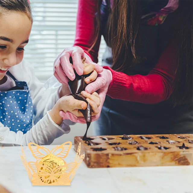 30 pezzi stampi per cupcake, stampi per muffin, stampi per forno di carta,