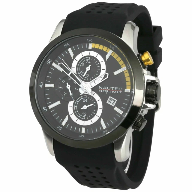 Montre Bracelet Nautec No Limit Automatique En Acier - Occasion - Pour Homme