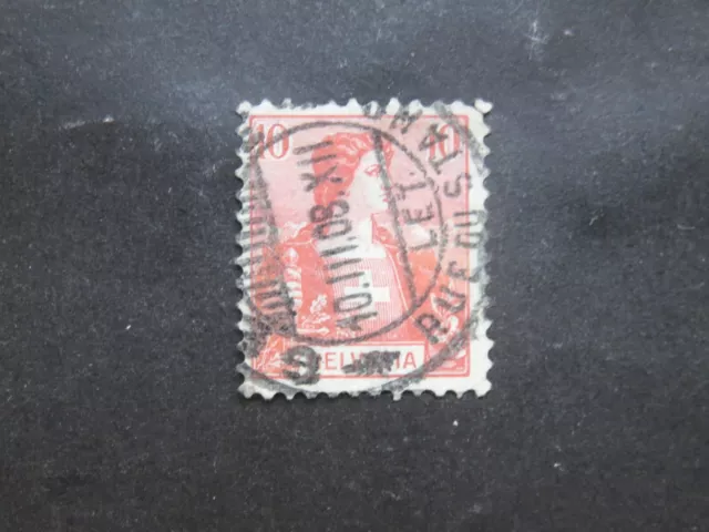 1907 Schweiz Mi-Nr. CH 98 Helvetia 10 ct. gestempelt