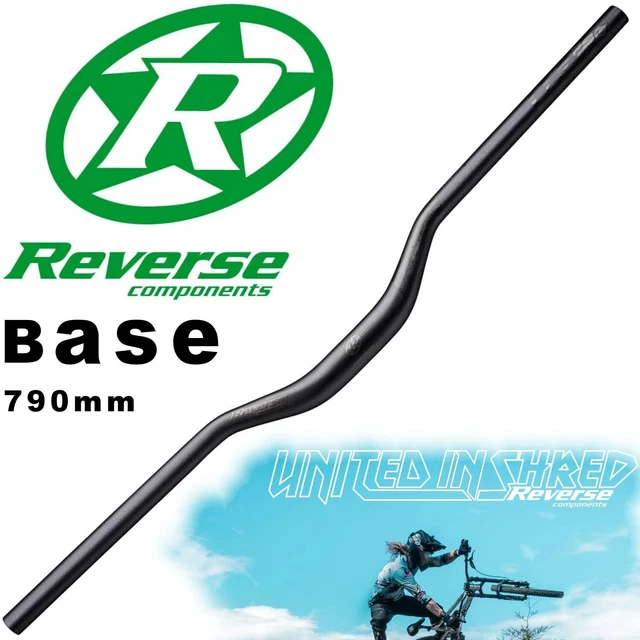 REVERSE COMPONENTS, BASE 790mm 35mm 35mm Rise - Alloy MTB Handlebars 01682
