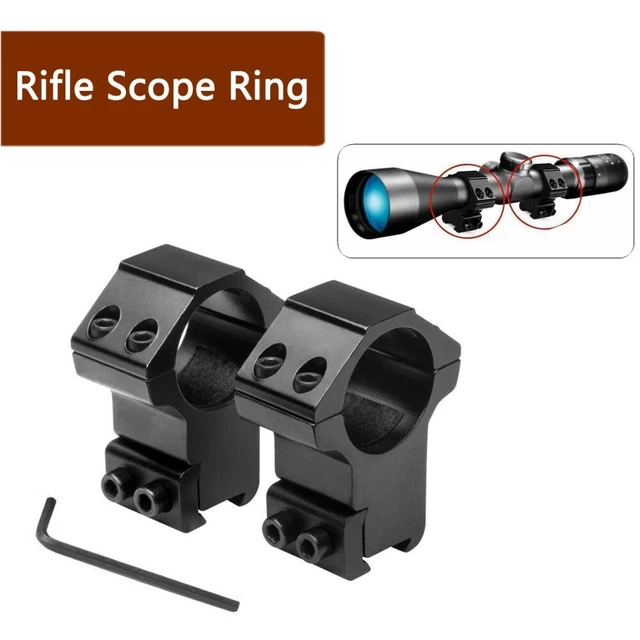 RIFLE SCOPE MOUNTS 1"25.4mm/30mm QD Cantilever Picatinny Rings Quick