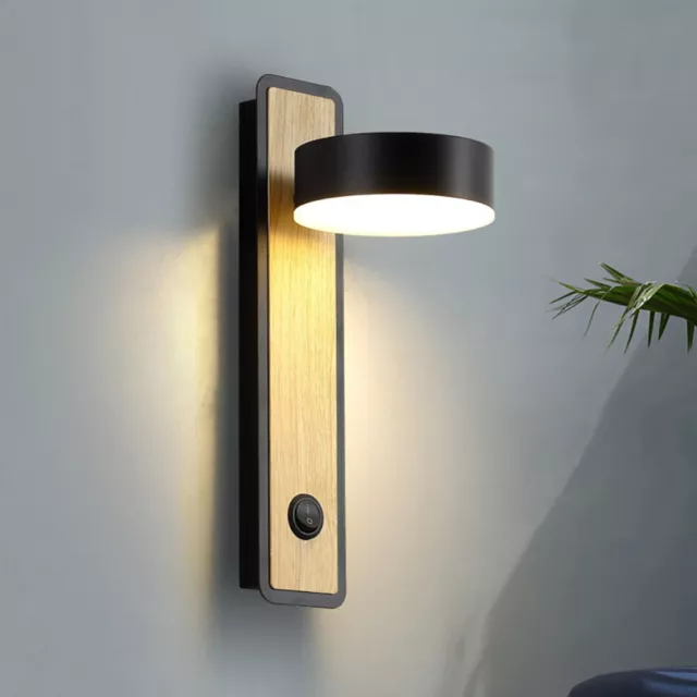 Modern LED Bedside Wall Lamp Light Indoor Bedroom Living Room Lighting Fixtures